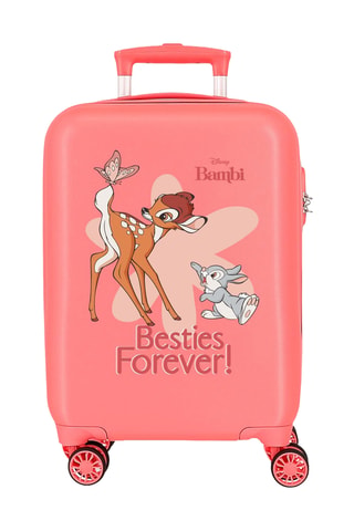 Maleta de cabina Bambi Disney (S) - 50 cm - Rosa