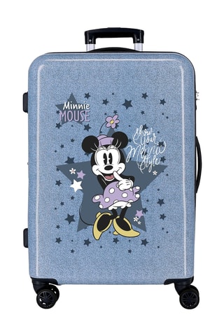 Maleta mediana Minnie Disney (M) - 68 cm - Azul