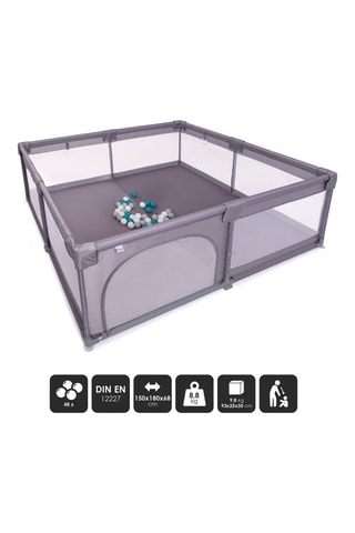 Parque de juego Playpark - Gris - Desde recién nacido