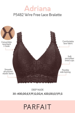 Bralette Adriana - Marrone