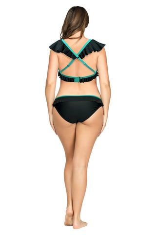 Reggiseno preformato Farah - Nero e blu