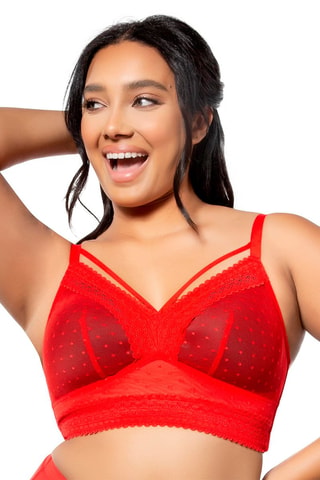 Bralette Mia - Rosso - Parfait Lingerie