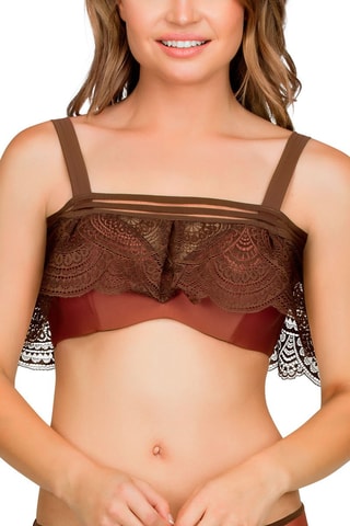 Fascia con coppe Pure - Marrone