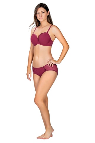 Reggiseno preformato Paris - Rosso ciliegia