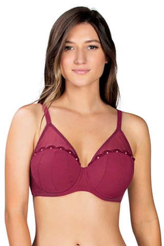 Reggiseno Paris - Rosso ciliegia