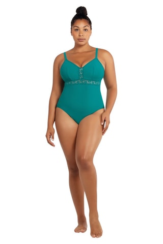 Costume intero Brigitte - Turchese