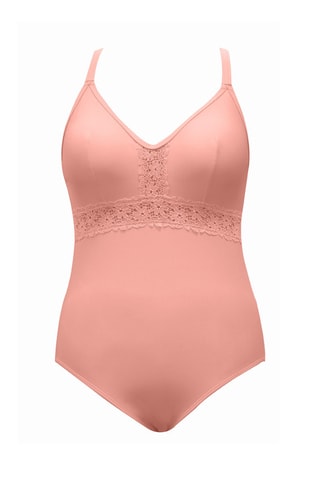 Costume intero Brigitte - Rosa antico