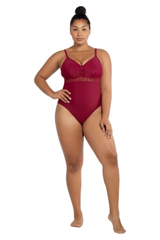 Costume intero Brigitte - Bordeaux