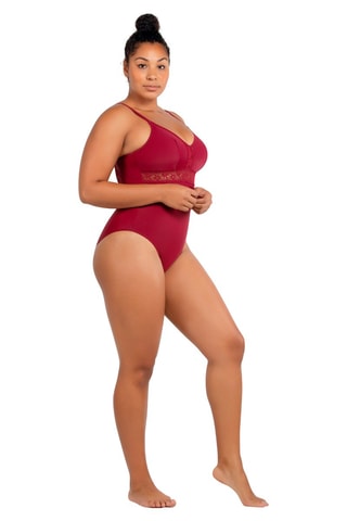 Costume intero Brigitte - Bordeaux