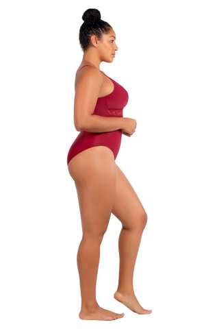 Costume intero Brigitte - Bordeaux