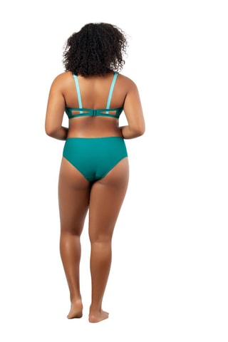 Reggiseno bikini con coppe Lauren - Verde acqua