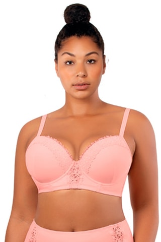 Reggiseno bikini Brigitte - Rosa antico