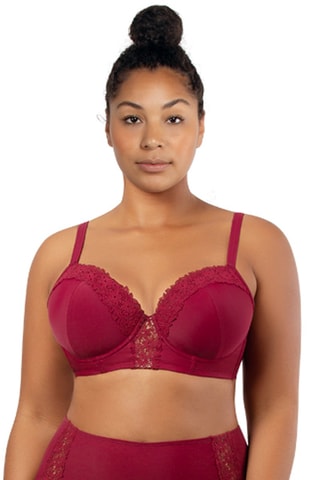 Reggiseno bikini Brigitte - Bordeaux