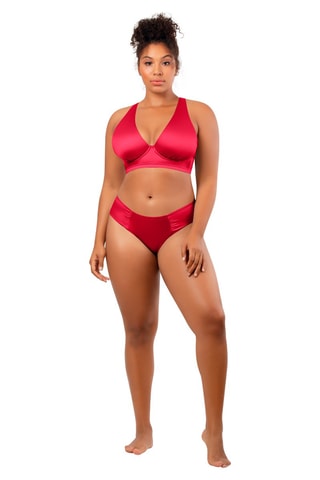 Reggiseno bikini Rita - Bordeaux