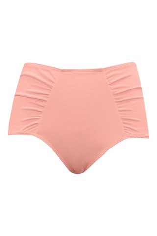 Slip bikini a vita alta Vivien - Nude
