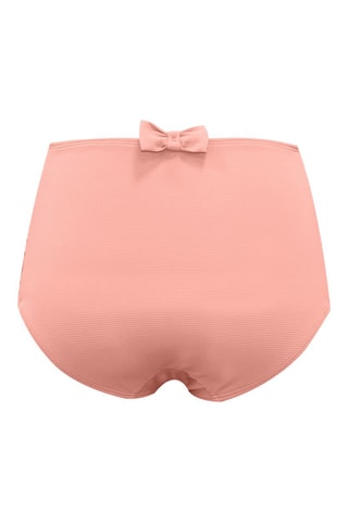 Slip bikini a vita alta Vivien - Nude
