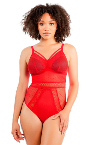 Body Mia Dot - Rosso