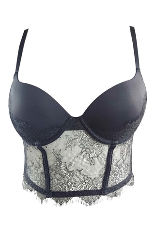 Voorgevormde Bustier Zwart