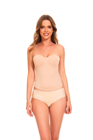 Bustier preformato - Beige iridescente