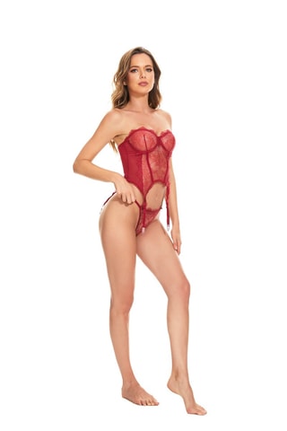 Bustier - Rosso