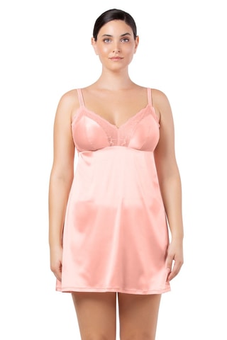 Babydoll e perizoma Vanessa - Rosa