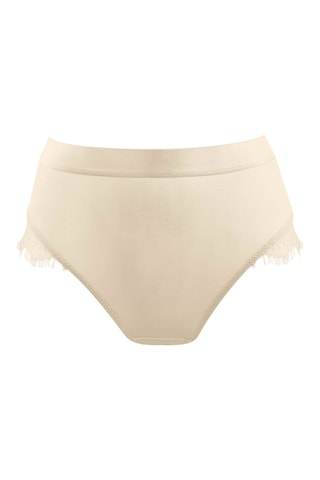 Slip a vita alta - Beige