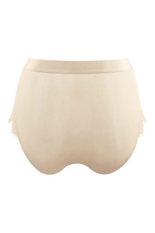 Slip a vita alta - Beige