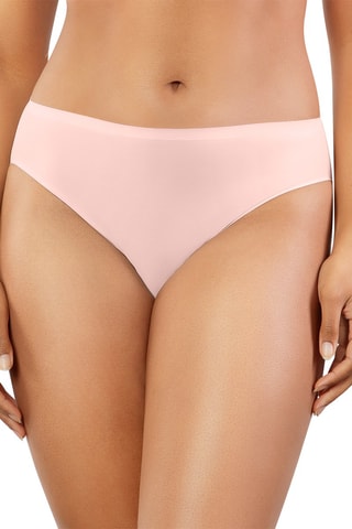 3 slip French Cut - Rosso, rosa e taupe