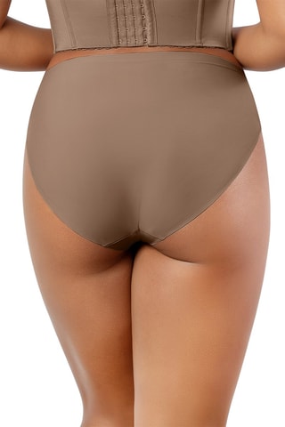 3 slip French Cut - Rosso, rosa e taupe