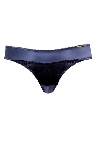 Slip Mariela - Blu notte e nero