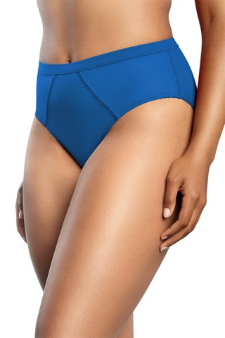 2 slip vita alta Panty - Blu