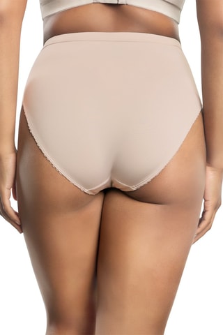 Slip a vita alta Panty - Nude