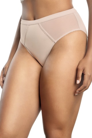 Slip a vita alta Panty - Nude