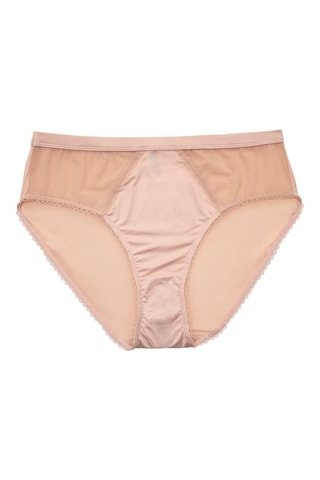 Slip a vita alta Panty - Nude