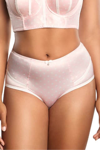 Slip a vita alta Charlotte - Rosa - Parfait Lingerie