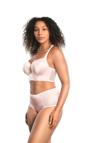 Slip a vita alta Charlotte - Rosa - Parfait Lingerie