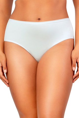 Slip a vita alta Parfait Panty  -  Bianco - Parfait Lingerie