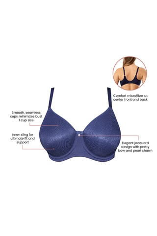 Reggiseno minimizer Pearl - Navy