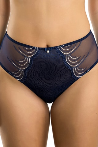 Slip a vita alta French Cut Pearl - Blu