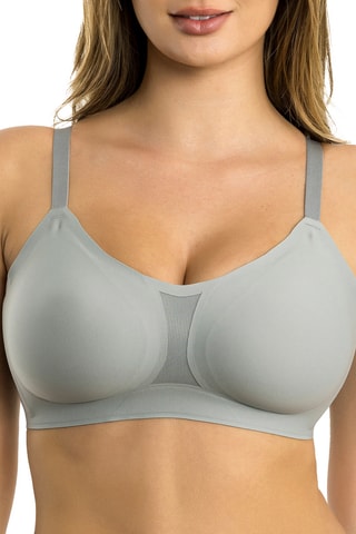 Reggiseno senza ferretti Simplicity - Grigio chiaro