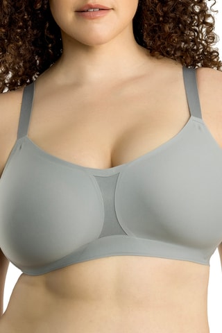 Reggiseno senza ferretti Simplicity - Grigio chiaro