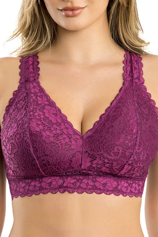 Bralette in poliammide Adriana - Viola