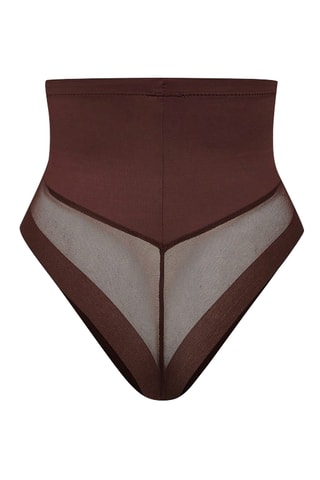 Slip a vita alta MSP2422 - Marrone