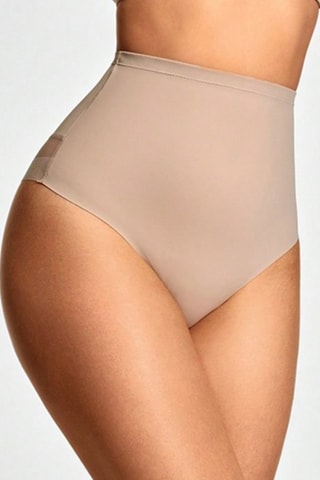 Slip a vita alta MSP2422 - Beige
