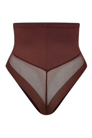 Slip a vita alta MSP2422 - Marrone