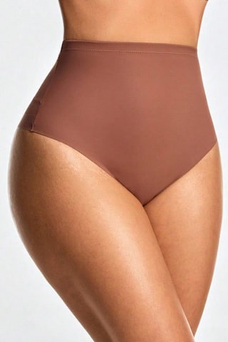 Slip a vita alta MSP2422 - Marrone