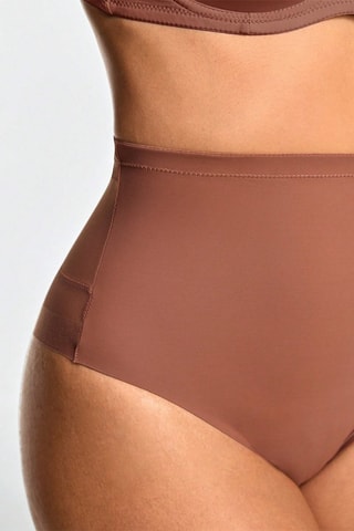 Slip a vita alta MSP2422 - Marrone