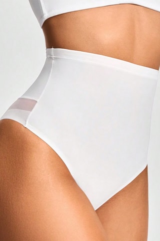 Slip a vita alta MSP2422 - Bianco