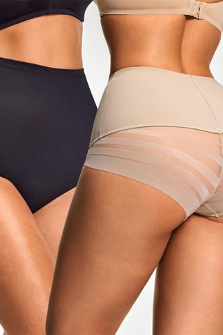 Slip a vita alta MSP2463 - Beige