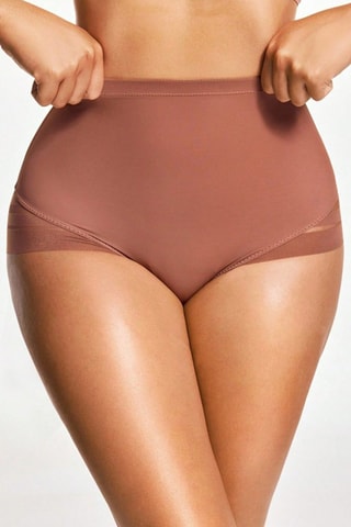 Slip a vita alta MSP2463 - Marrone